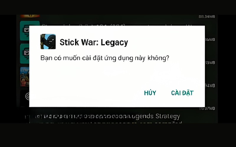 Cài đặt Stick War Legacy Mod