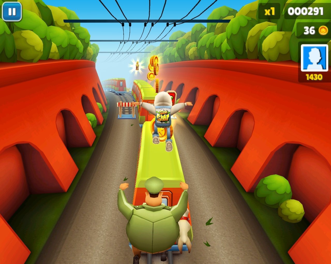 Lối chơi Subway Surfers đa dạng